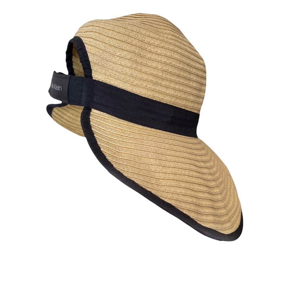 Calvin Klein Collection Adjustable Floppy Sun Outdoor Beach Hat Sun Visor - Picture 2 of 8